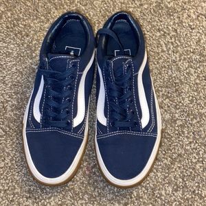 Navy blue Vans